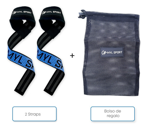 Correas De Levantamiento Strap Peso Muerto Gym