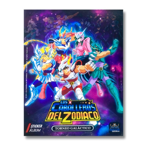 Álbum Caballeros Del Zodiaco Torneo Galáctico + Figuritas