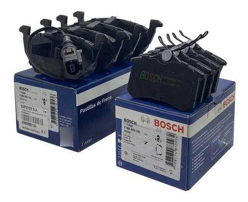 Kit Pastillas De Freno X 4 Ruedas Bosch Vw Bora 2.0 Tdi