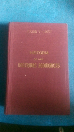 Historia De Las Doctrinas Económicas 