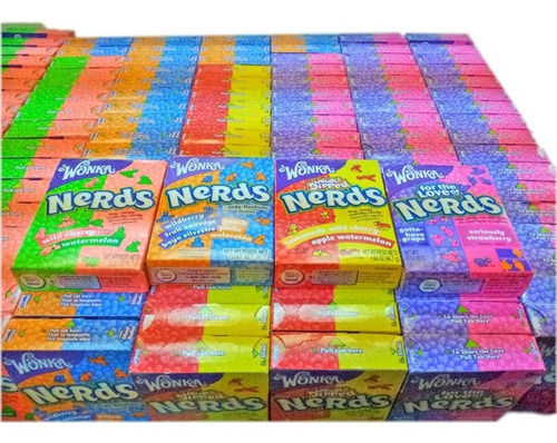 Nerds Wonka 46,7grs X10 Cajitas - Muy Barata La Golosineria