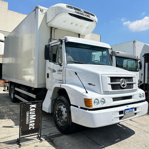 Mb L1318 Ano 2012 Baú Refrigerado -25 Único Dono Financia
