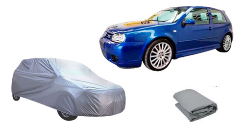 Funda Car Cover Afelpada Ligera Autos Hatchback Mediano Golf