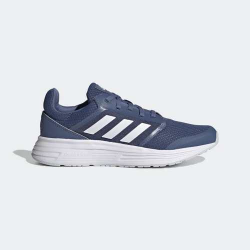 Tênis adidas Galaxy 5 color crew blue/cloud white/halo blue - adulto 34 BR