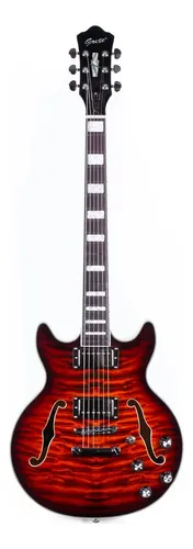 Grote Guitarra Semi Acustica Gt 339 Archtop Dot 335 Casino
