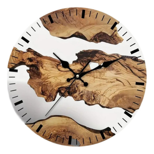 Reloj De Pared Reloj De Pared Redondo Silencioso Estilo A