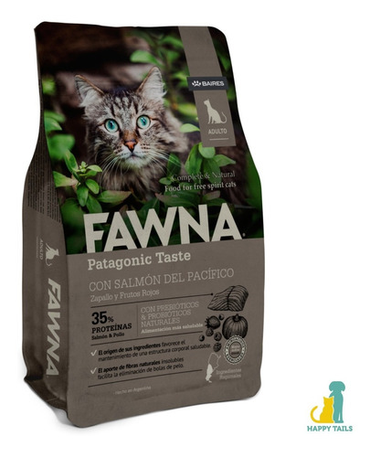 Fawna Gato Adulto X 3 Kg - Happy Tails