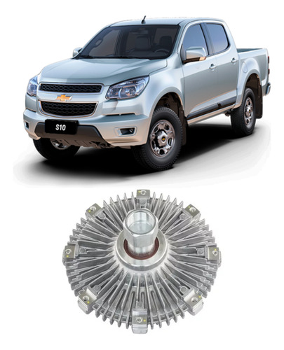 Polia Viscosa Chevrolet S10 2.8 Diesel 16v 2012-2016