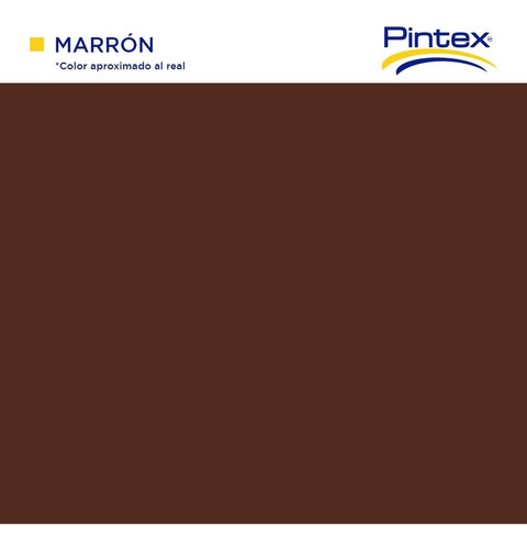 2 Pack Pintura Pinta-me Pintex 3.8 Litros Interior/exterior Color Marrón