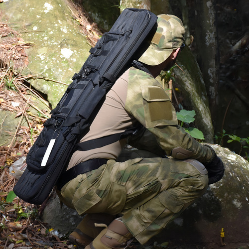 Mochila de supervivencia Avb Gn-9013 36-d Tactical Cargo Trail, color negro
