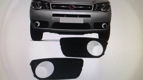 Moldura Faro Aux Derecho Fiat Palio Siena Strada 03/10