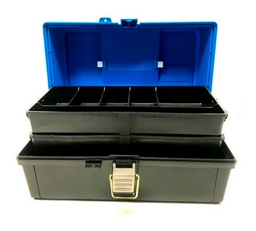 Caja De Pesca Mauri 350 L, 2 Bandejas Rebatibles 35x18x18 Cm