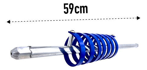 Antena Cb Palomar 1 Bobina Varios Colores Excelente Calidad Azul