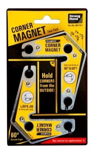 Escuadra Magnetica Esquinera Mst327 Stronghand Usa