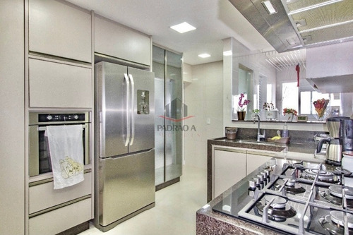 Imagem 5 de 10 de Apartamento Em Condomínio Padrão Para Venda No Tatuapé, 3 Dorm, 1 Suíte, 2 Vagas, 123 M², Lindo Apartamento, Com Varanda Gourmet Ampliada, Andar Alto. - 1822