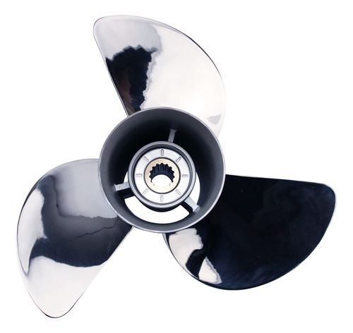 Hélice De Barco 15 Spline Para Yamaha 115 130 Cv Acero Inoxi