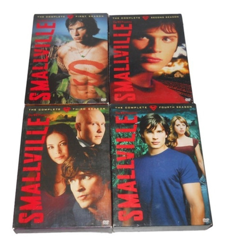 Smallville Temporada 1 2 3 Y 4 Dvd Original +++