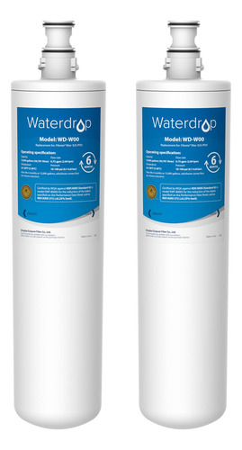 Waterdrop 3us-pf01 Filtro De Agua Para Debajo Del Fregadero,