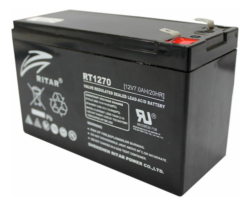 Bateria 12v 7ah Para Cerco Electrico, Ups O Alarmas
