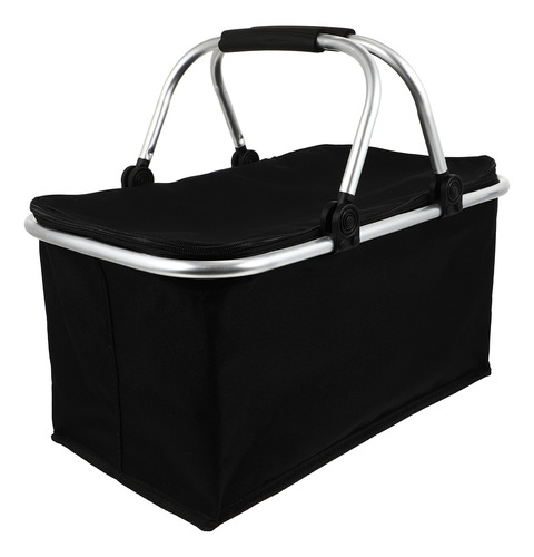 Bolsa Refrigeradora Negra Para Exteriores Lunchbox