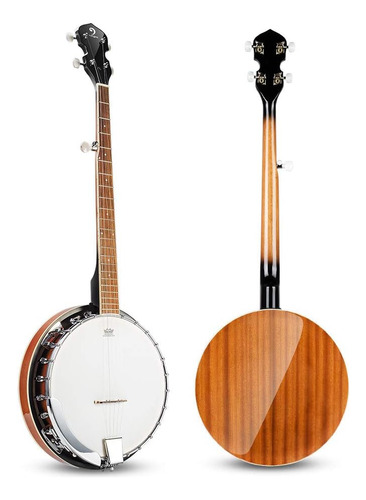 Vangoa Banjo Juego De Banjos De 5 Cuerdas Con Resonador...