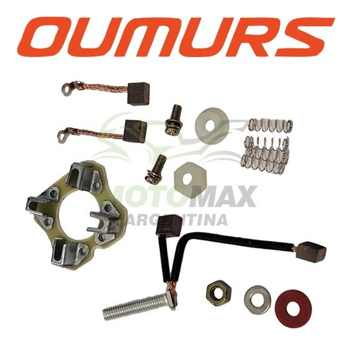 Porta Carbones Oumurs - Bajaj Rouser 200ns