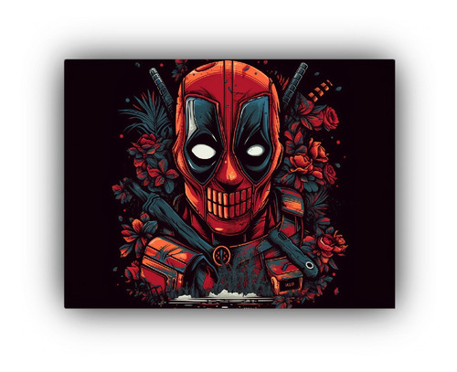 Poster Composiciones Dead Pool Super Heores 60x40cm