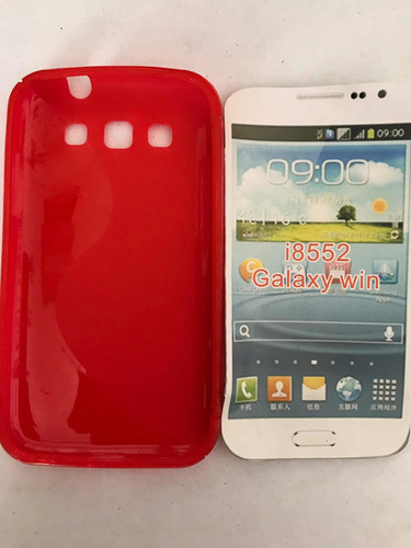 Protector Color Rojo Para Samsung I8552/galaxy Win