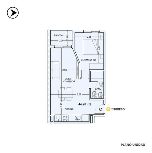 Departamento - Parque España