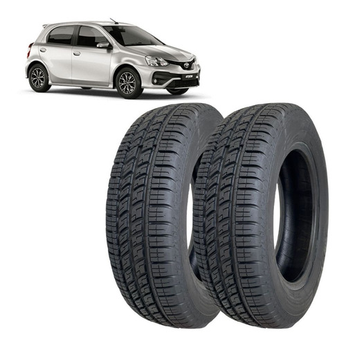 Kit 2 Pneu Gw Tyres Remold 175/65/14 Etios
