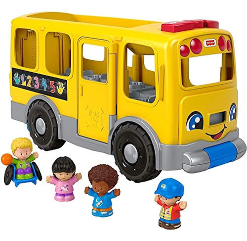 Fisher-price Little People Big Yellow Bus, Juguete Musical P