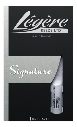 Legere Reeds Signature Bb Bass Clarinete Reed Strength 3