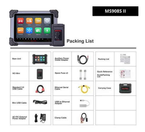 Escaner Automotriz Autel Maxisys Ms908s Ii Programacion Avan