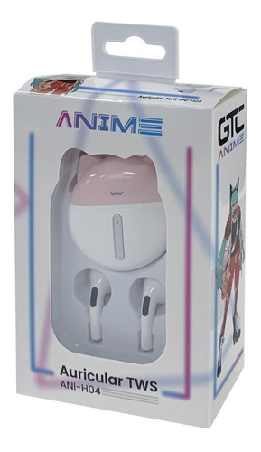 Auricular Bluetooth Gtc Tws Edicion Anime Ani-h04