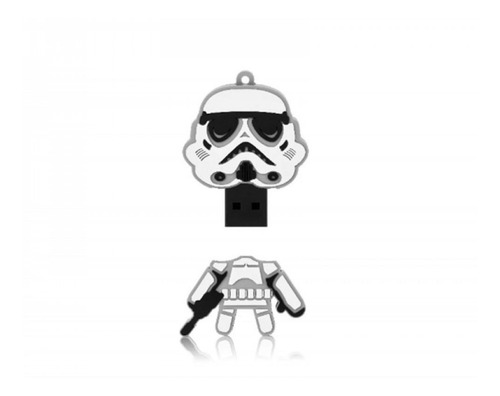 Imagem 3 de 3 de Pendrive Star Wars Stormtrooper 8gb Multilaser