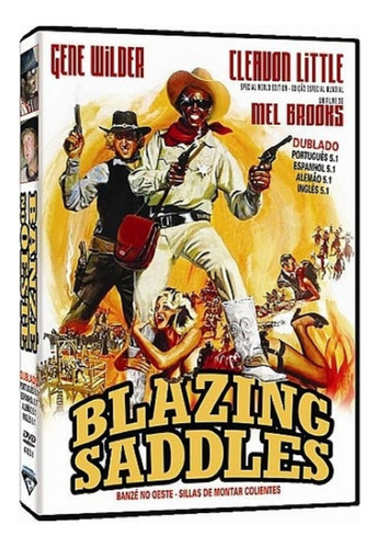 Banzé No Oeste / Mel Brooks / Gene Wilder / Dvd4631