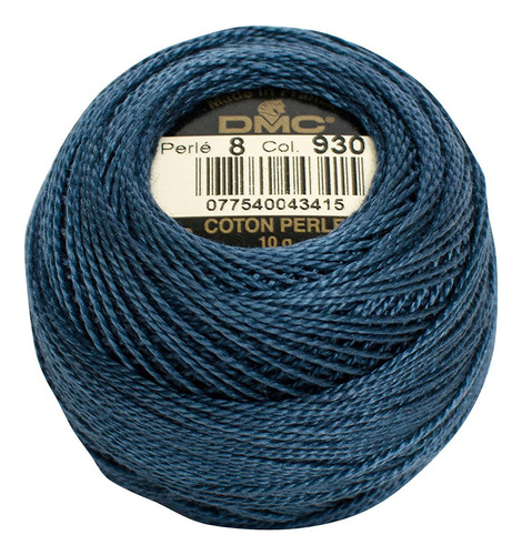 Dmc Bola Algodon Perla Tamaño 5 53yd-azul Antiguo Oscuro