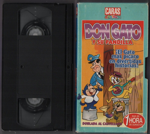 Película En Vhs De Don Gato Y Su Pandilla