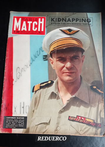 París Match 380 Terremoto Grecia Picasso Cooper Grace 1956 (Usado)