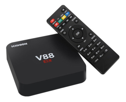 Tv Box 4k Smart Android 7.1 Quad Core 8gb Ddr3 1gb Wifi Amv