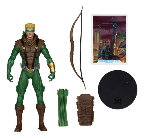 Dc Multiverse Green Arrow Connor Hawke Gold Label Mcfarlane