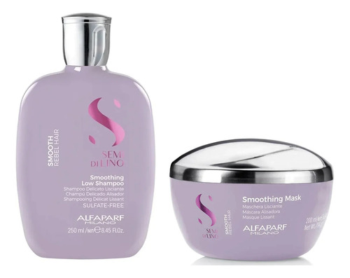 Kit Shampoo Alisador 250ml + Mascarilla 200ml Alfaparf