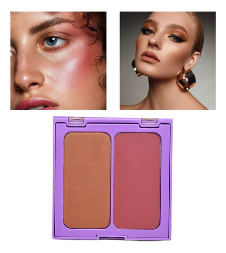 Duo Blush Mood Alta Pigmentação E Vitamina E - Ruby Rose Tom Da Maquiagem B50/b70
