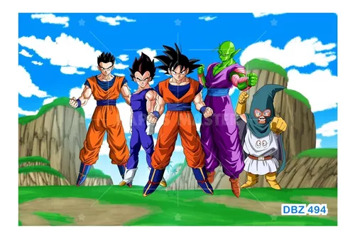 Dragon Ball Z Goku Adesivos de Parede Crianças Papel De Parede Dos