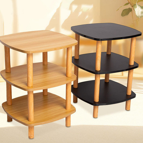 Mesa Auxiliar Pequeña Para Sofá,mesa Para Bebidas De Negro