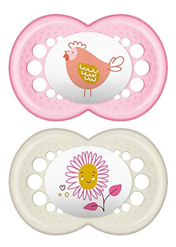 Mam My Little Farm Papicier (2 Pack, 1 Funda De Chupete De