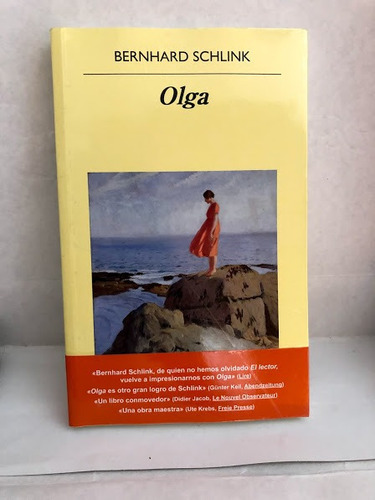 Libro Olga Bernhard Schlink Ed Anagrama
