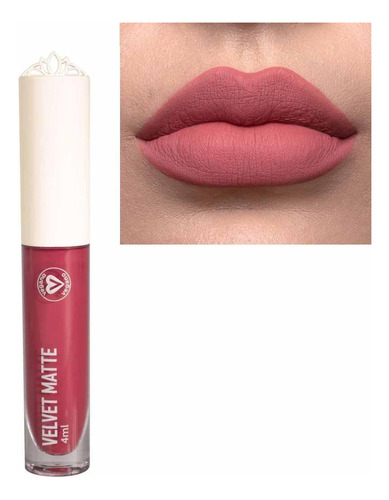 Batom Líquido Matte Velvet Miss Lary Vb009 Jasmim 4ml