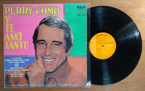 Perry Como Y Te Amo Tanto 1973 Disco Lp Vinilo