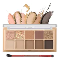 Comprar Paleta De Sombras Eride 10 Colores Acabado Mate Brillante